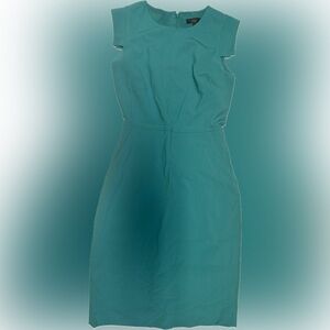 J. Crew Green Midi Resume Dress | Sz 00